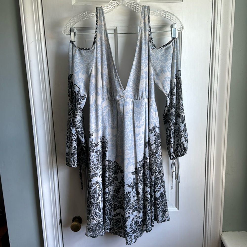 Free People Open Shoulder Dress